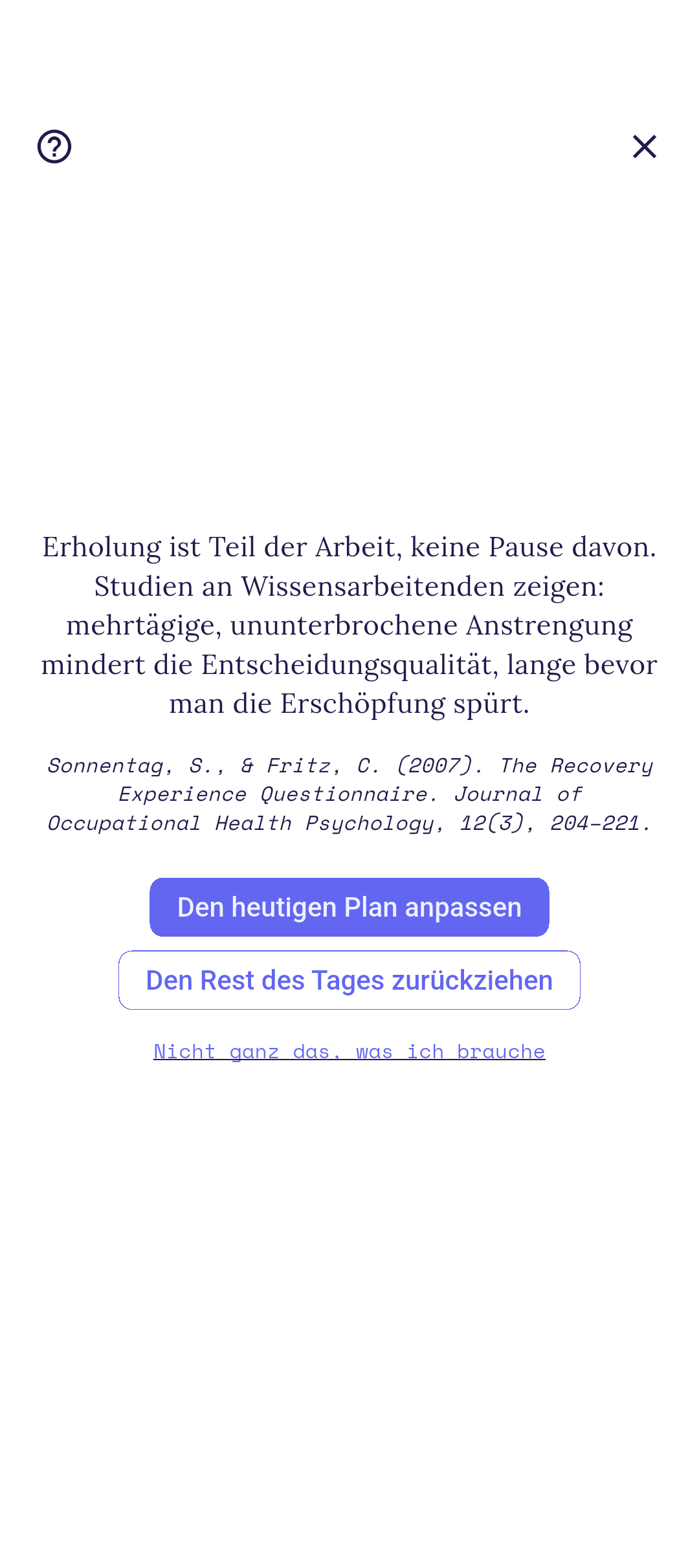 Pacecheck-Aufforderung