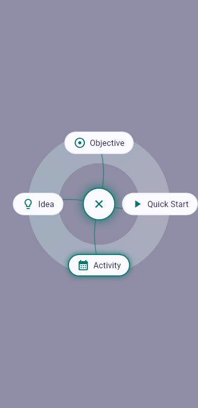 QuickPlus dial with Quick Start highlighted