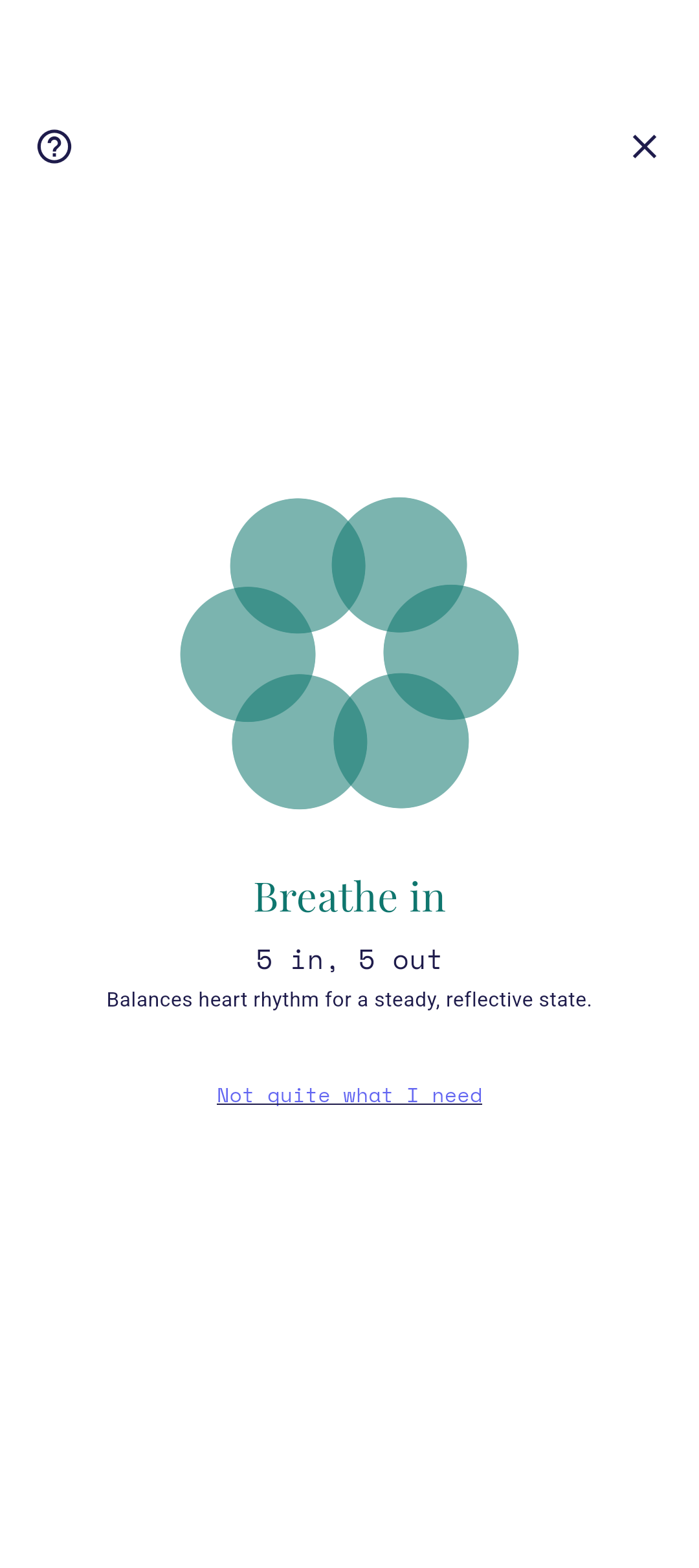Breathing pattern picker