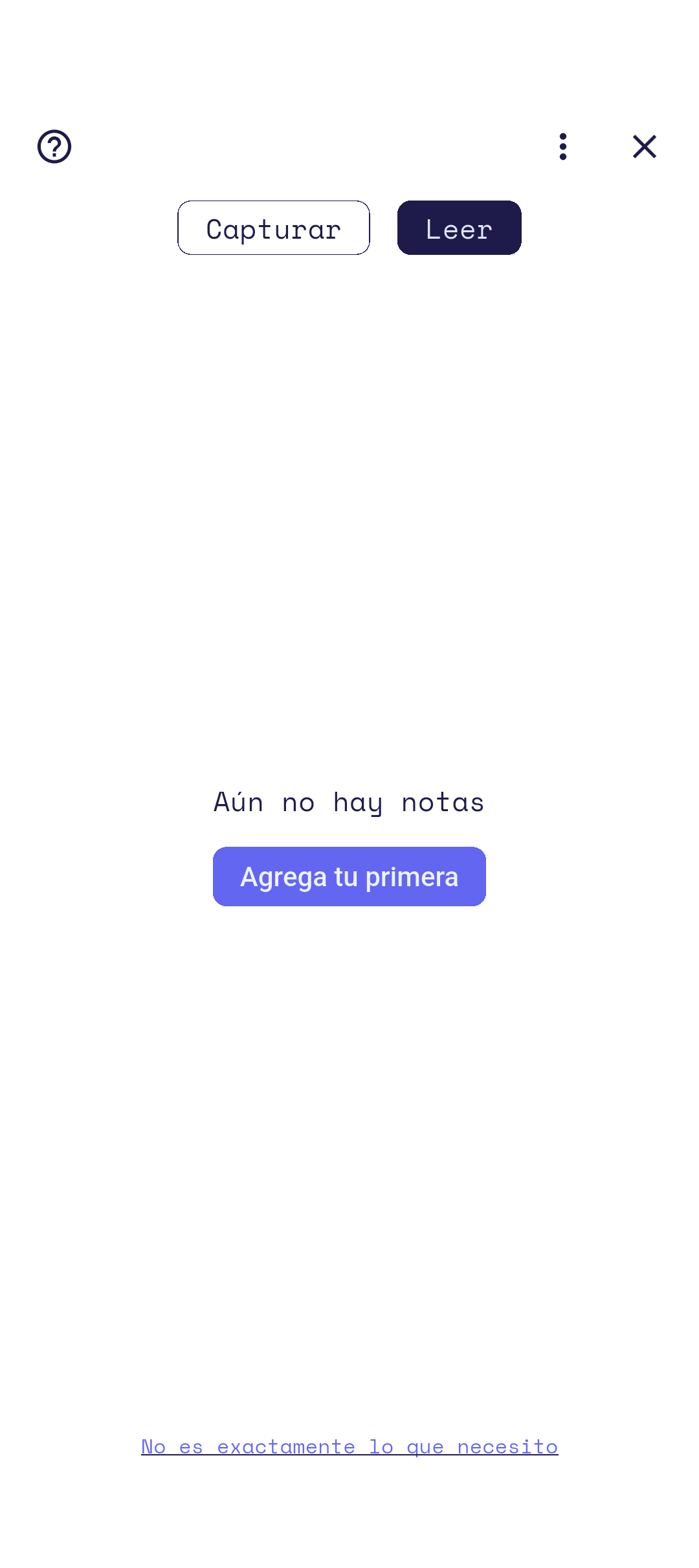 Lista de memos con la nueva entrada