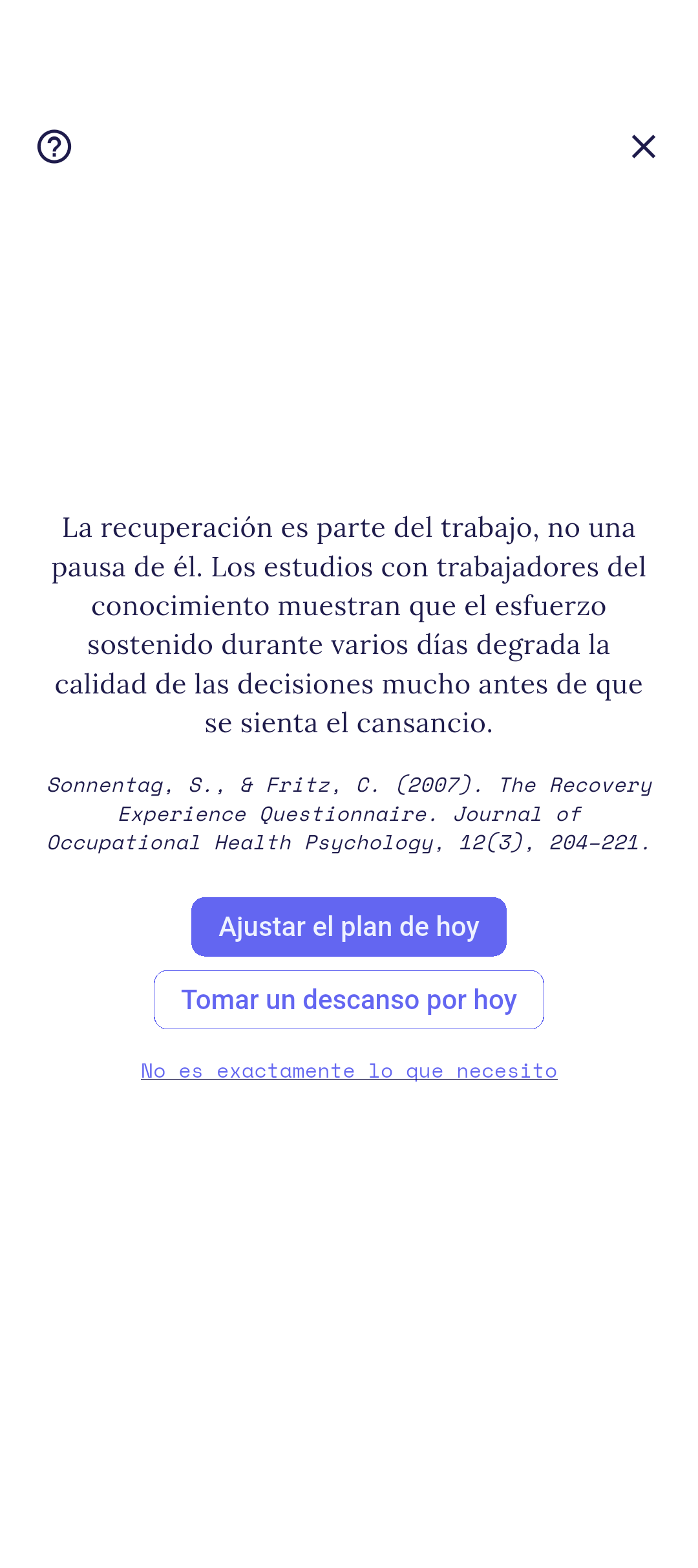 Indicador de verificación de ritmo