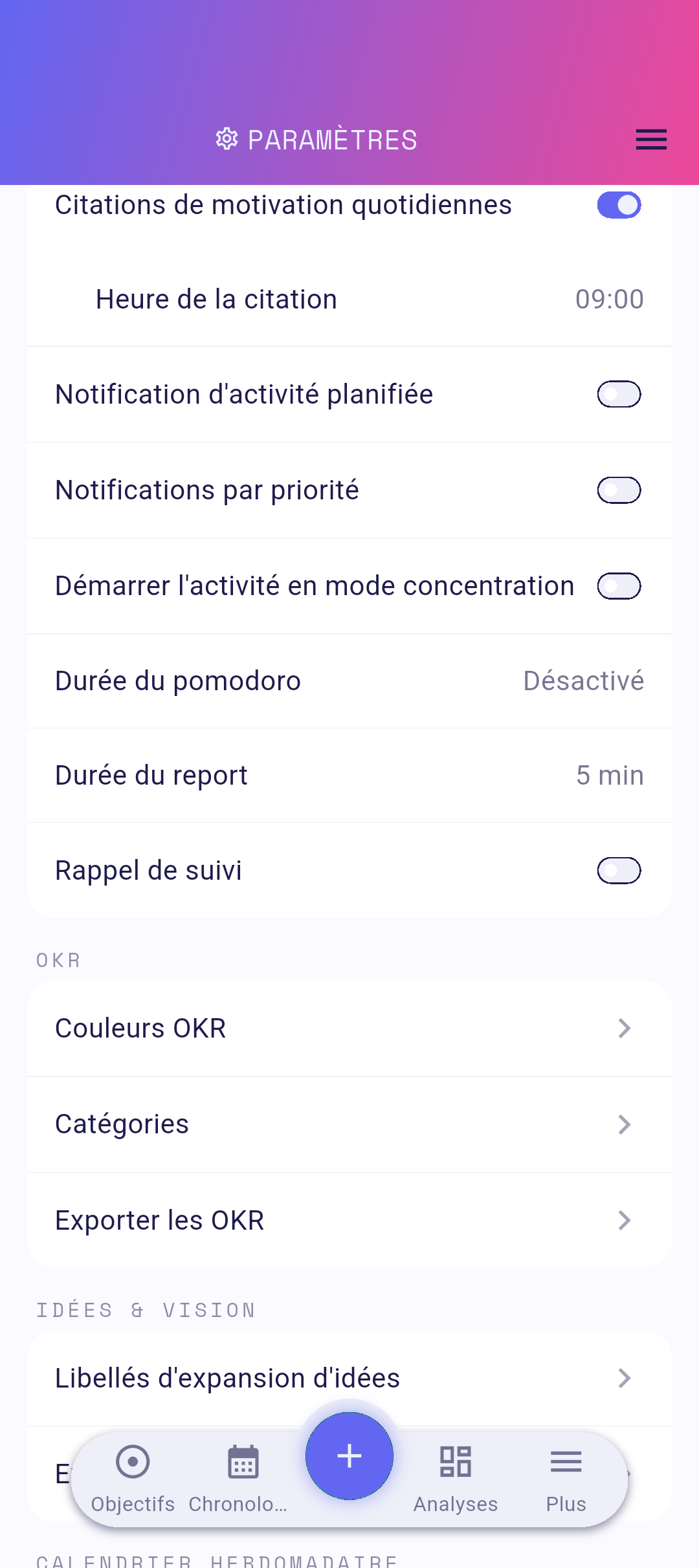 Bascule Citations de motivation quotidiennes