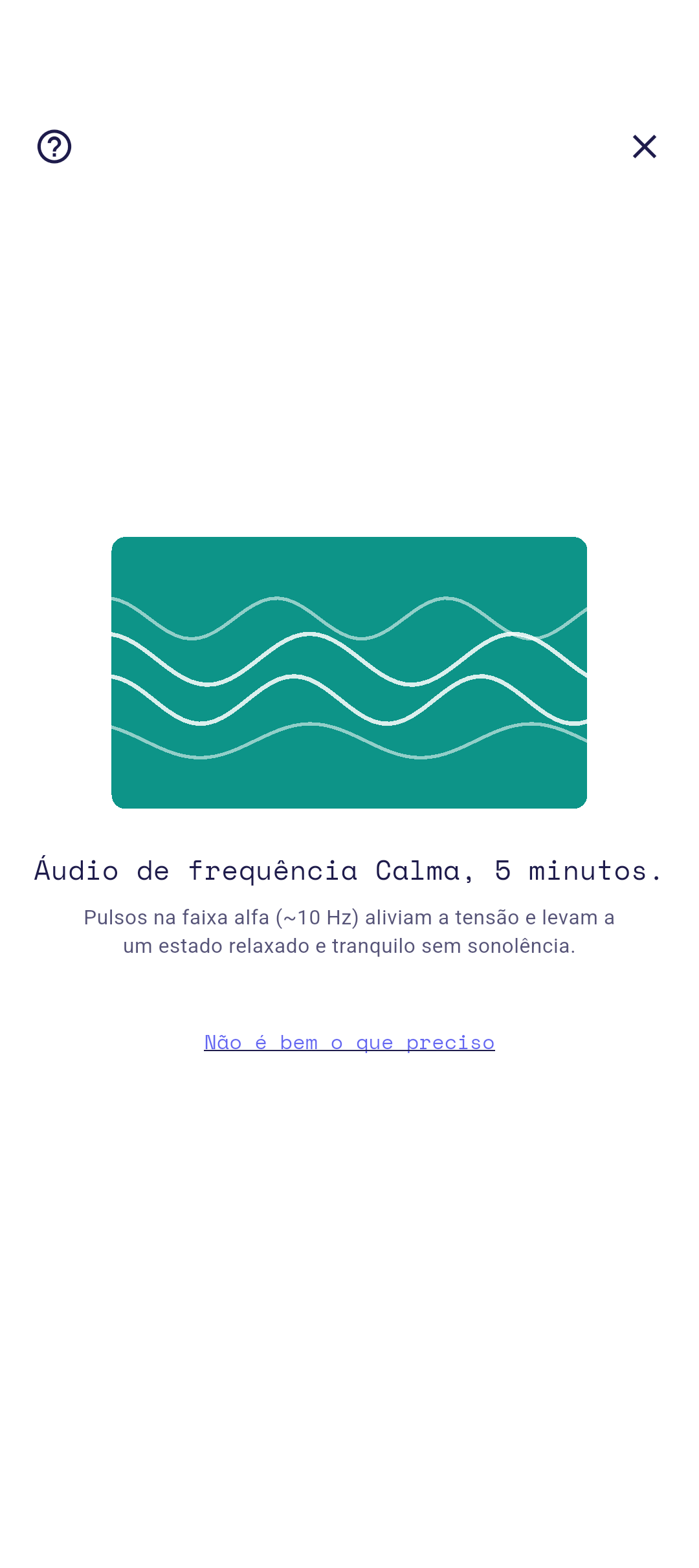 Visual de Brain Wave tocando