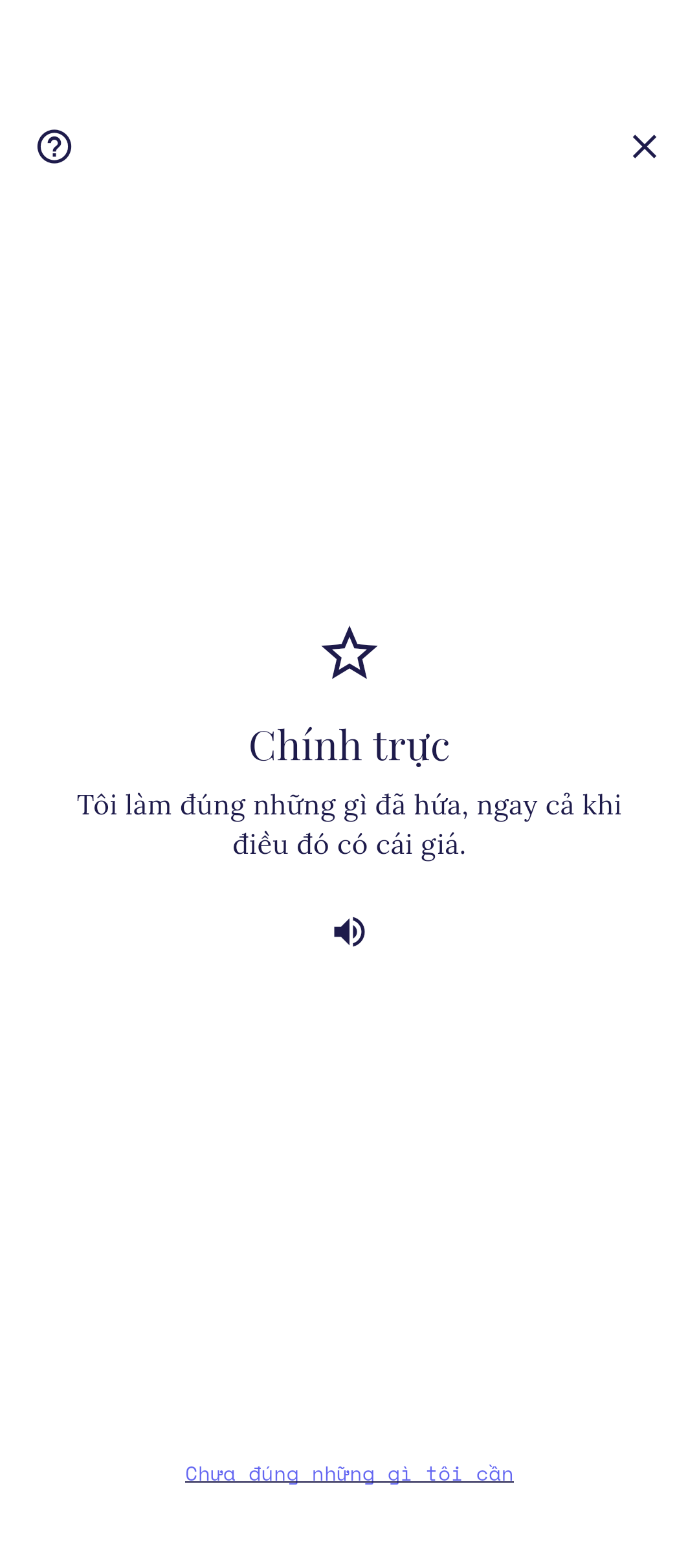 Giao diện tuyên ngôn cho một giá trị duy nhất